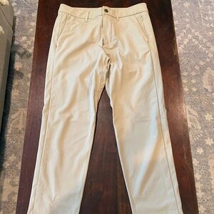 lululemon athletica Men's Cream Chinos